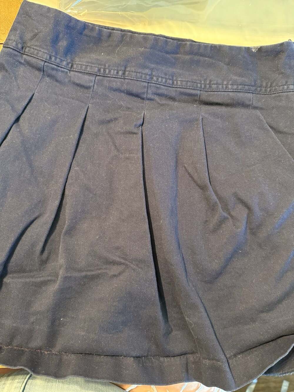 The Children's Place Navy Blue Pleated Skirt Size 12